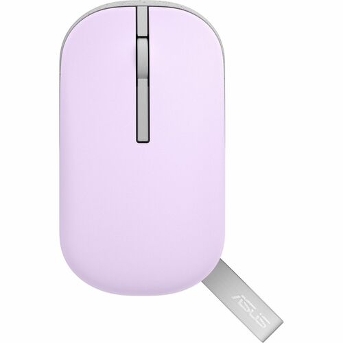 Mouse Asus Marshmallow MD100 - Frecuencia Bluetooth/Radio - Óptico - Inalámbrico - 10m - 2.40GHz - 1600 dpi - Simétrico - 