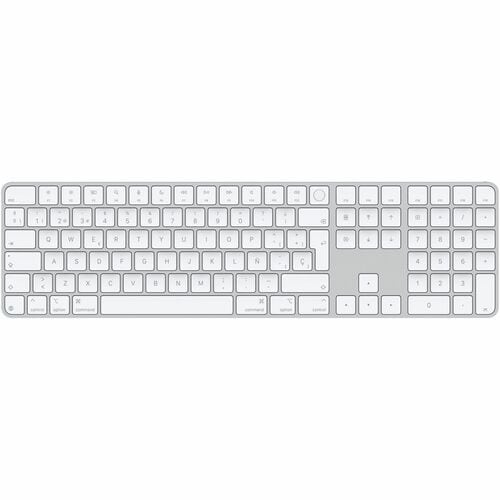 Apple Magic Teclado - Con cable/Inalámbrico Conectividad - USB Tipo C Interfaz - Español - Bluetooth - Multimedia Tecla(s)