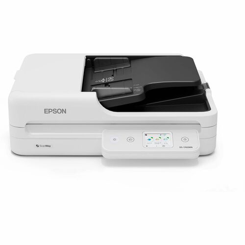 Epson WorkForce DS-1760WN Flatbed/ADF Scanner - 1200 x 1200 dpi Optical - 30-bit Color - 30 ppm (Mono) - 30 ppm (Color) - 