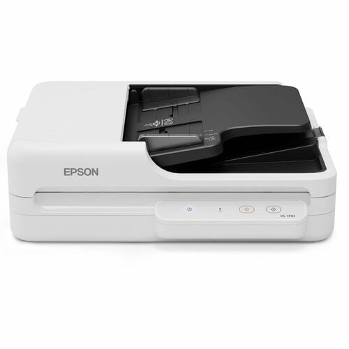 Epson WorkForce DS-1730 Flatbed/ADF Scanner - 1200 x 1200 dpi Optical - 30 ppm (Mono) - 30 ppm (Color) - Colour Scan - Dup