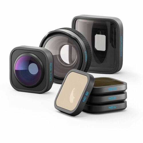 Kit de lentes GoPro AKTLM-001 - Diseñado para Videocámara - Negro