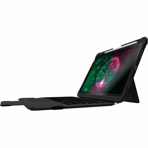 STM Goods Dux Rugged Keyboard/Cover Case Apple iPad (10th Generation) Tablet - Black - Bump Resistant, Spill Resistant, Sp