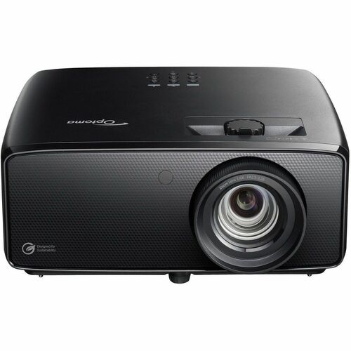 Optoma UHZ58LV 3D DLP Projector - 16:9 - Black - High Dynamic Range (HDR) - 3840 x 2160 - Front - 2160p - 30000 Hour Norma