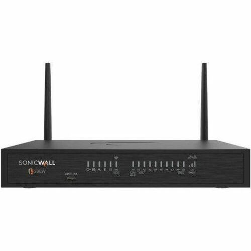 SonicWall TZ380 Network Security/Firewall Appliance - Intrusion Prevention - 8 Port - Gigabit Ethernet, - 5 Gigabit Ethern
