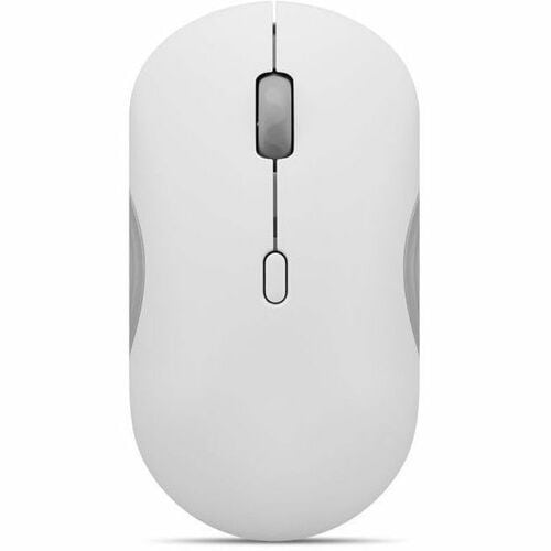 Lenovo Silent 350 Full-size Mouse - Bluetooth - Optical - 6 Button(s) - Cloud Gray - 1 - Wireless - 2400 dpi - Scroll Whee