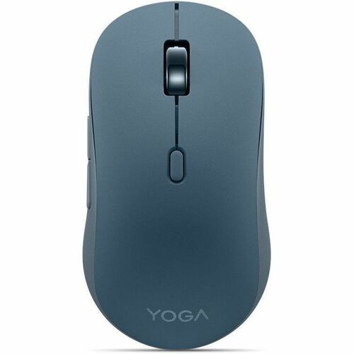 Lenovo YOGA Full-size Mouse - Bluetooth - Optical - 8 Button(s) - Tidal Teal - 1 - Wireless - 4000 dpi - Scroll Wheel - Sy