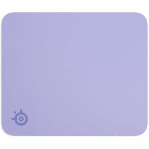 SteelSeries QcK Gaming Mouse Pad - 10.63" Height x 12.60" Width x 0.08" Depth - Lavender - Silicon, Rubber - Anti-slip - M