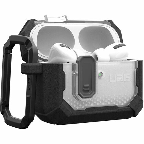 Urban Armor Gear Plasma Carrying Case Apple AirPods Pro 3 - Black - Drop Resistant, Scratch Resistant, Shock Absorbing - P