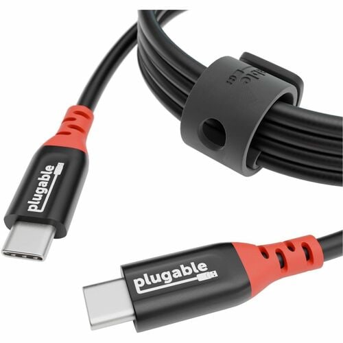 Plugable USB C to USB C Cable, Data Blocker Charge Only Cable (2m/6.6ft): 240W Safe Fast Charging - for MacBook, iPhone 15
