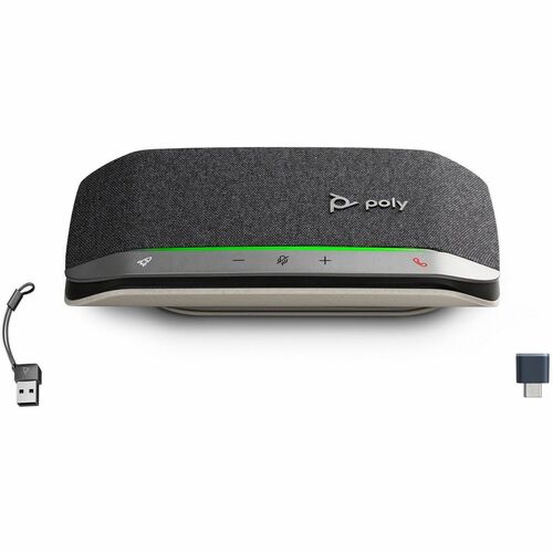 HP Poly Sync 20+ Speakerphone USB-C/A Adapter. Tipo de unidade: PC, Cor do produto: Preto, Comprimento do cabo: 0,715 m. T