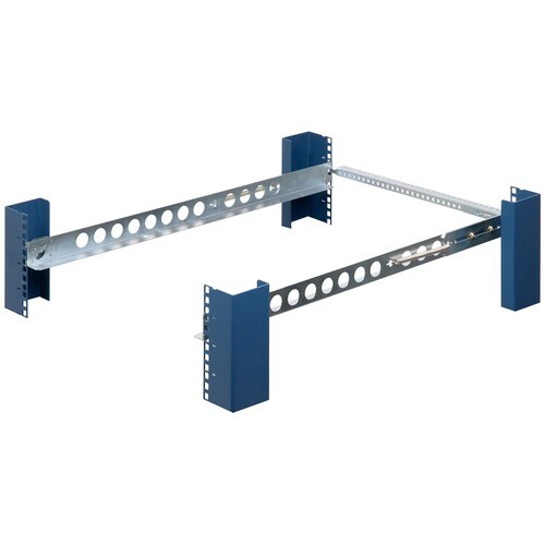 1RU Tool-less Rack Rails with QR Crossbar