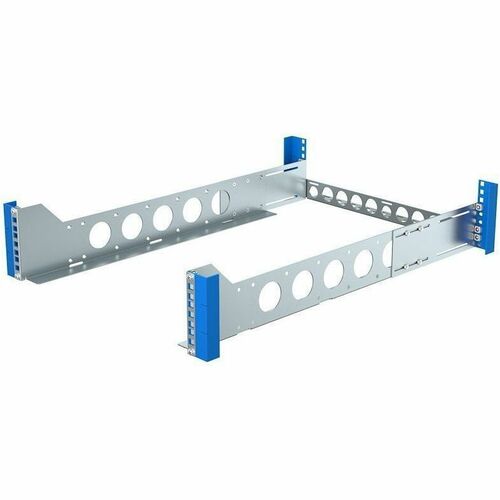 Rack Solution Mounting Rail Kit for Rack, Rack Server - Blue - TAA Compliant - 90.72 kg Load Capacity - Steel