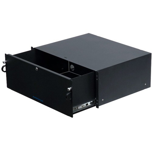 4U Lockable Rackmount Drawers 14in Depth
