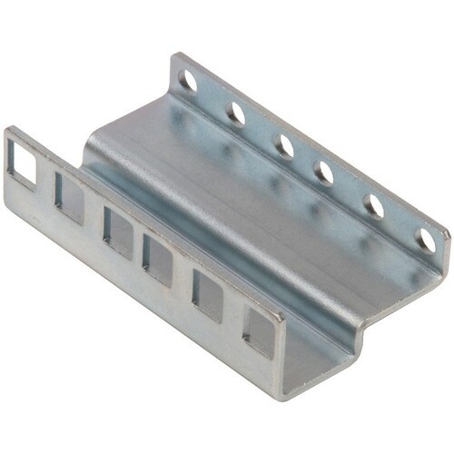 2U Bracket, 4-bends, 2.00" deep
