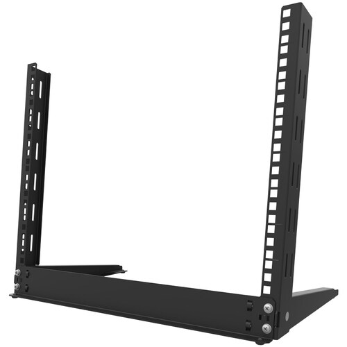 Rack Solutions 8U Desktop Rack Frame for Patch Panel, LAN Switch - 482.60 mm Rack Width x 321.56 mm Rack Depth - Steel