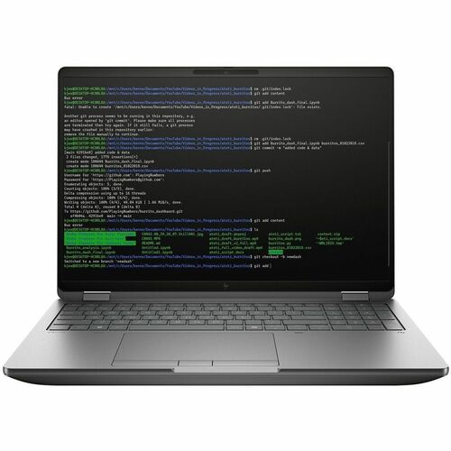 HP ZBook Fury G1i 16" Mobile Workstation - WQXGA - Intel Core Ultra 7 255HX - 32 GB - 512 GB PCI Express NVMe 4.0 x4 SSD -