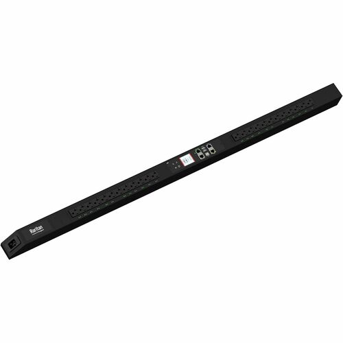 Raritan PX4-4475C-A0 24-Outlets PDU - Metered, Metered-by-Outlet - 24 x NEMA 5-20R - 120 V AC - Network (RJ-45) - Button M