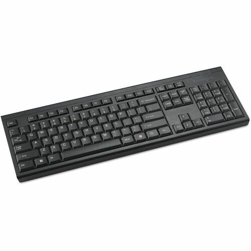 Kensington KB150 EQ Wireless Keyboard - Wireless Connectivity - RF - 2.40 GHz - USB Type A Interface - Windows, Mac OS - P