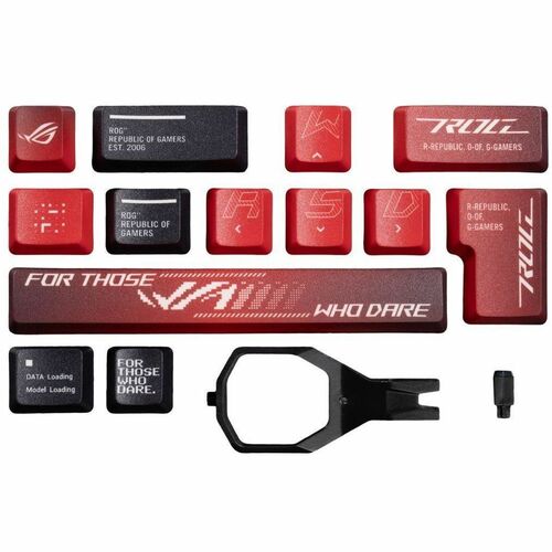 ROG Dye-Sub PBT Keycaps fs.