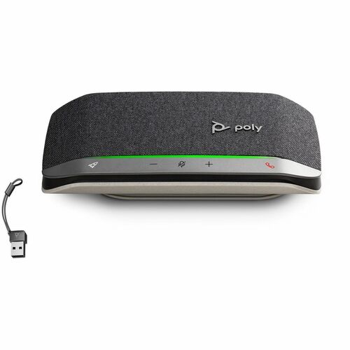 HP Poly Sync 20 Speakerphone USB-C/A Adapter. Tipo de unidade: PC, Cor do produto: Preto, Comprimento do cabo: 0,715 m. Te