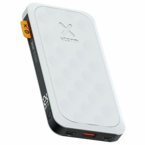 Xtorm Fuel Power Bank - Dusk White - For iPhone, Mobile Device - 1 x Type-C 18W, 1 x Type-C 20W - Lithium Polymer (Li-Poly