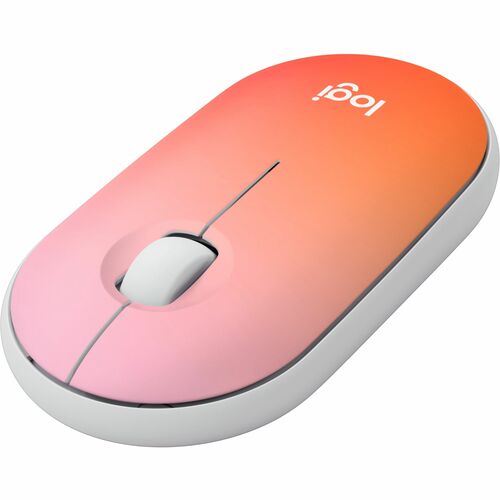 Logitech M340 Mouse - Optical - Wireless - 32.81 ft - Radio Frequency - 2.40 GHz - Tropical Sunrise - USB Type A - 1000 dp