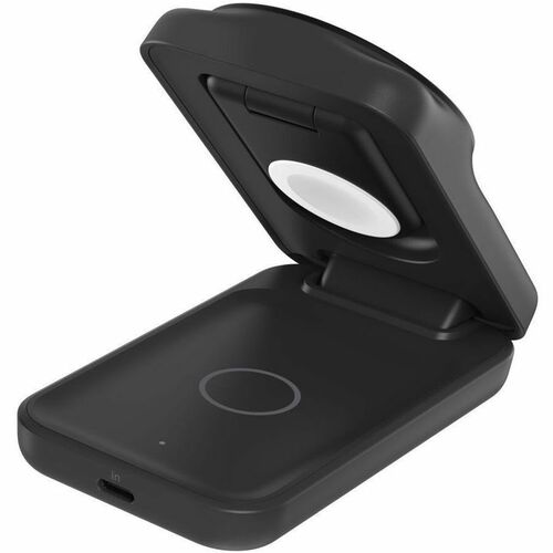 Belkin UltraCharge Induktionsladegerät - Schwarz - für Qi2-fähiges Gerät - Magnetisch, Faltbar, Qi2-zertifiziert