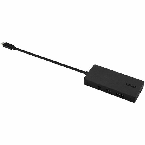 Asus DC110-4IN1-BLK USB 3.2 (Gen 2) Type C Docking Station for Notebook - Charging Capability - 100 W - Black - 1 Displays