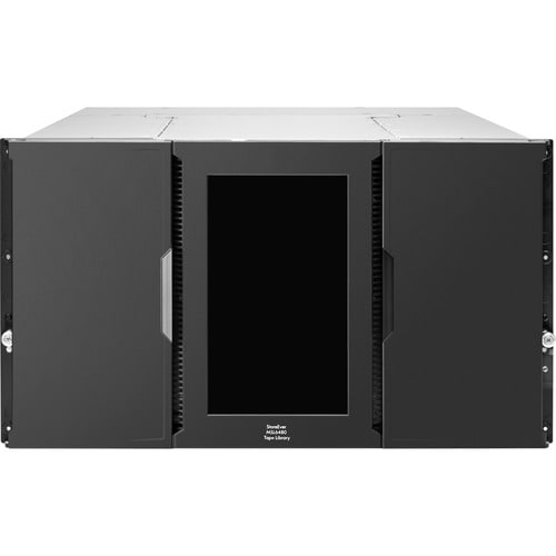 HPE StoreEver MSL6480 Tape Library - 0 x Drive/80 x Cartridge Slot - 6U - Rack-mountable - 6 Drives Supported