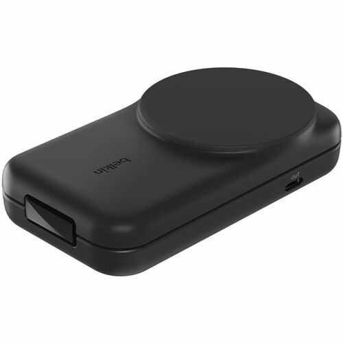 Belkin UltraCharge Induktionsladegerät - Schwarz - für Qi2-fähiges Gerät, iPhone, AirPod, Smartwatch - Eingangsstecker: US