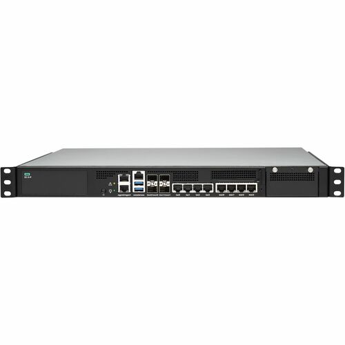 Aruba EdgeConnect EC-S-P Router - 8 Ports - 4 RJ-45 Port(s) - 4 WAN Port(s) - Management Port - 4 SFP+ Slots - 10 Gigabit 