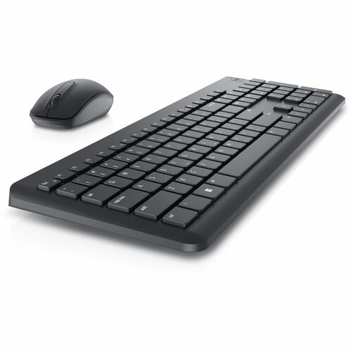 Tastiera e mouse Dell KM3322W - QWERTY - Italiano - USB Stantuffo Wireless RF 2,40 GHz Tastiera - Nero - USB Wireless RF M