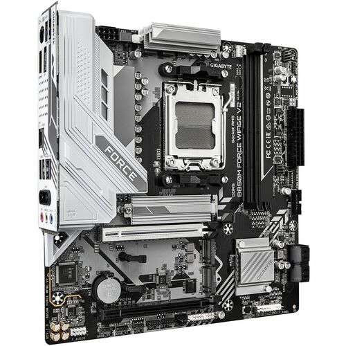 GIGABYTE Ultra Durable B850M FORCE WF6E V2 Gaming Desktop Motherboard - AMD B850 Chipset - Socket AM5 - Micro ATX - Ryzen 