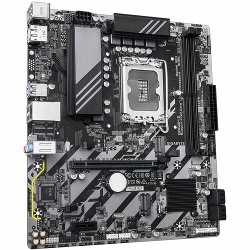 GIGABYTE Ultra Durable B860M E Desktop Motherboard - Intel B860 Chipset - Socket LGA-1851 - Micro ATX - Core Processor Sup
