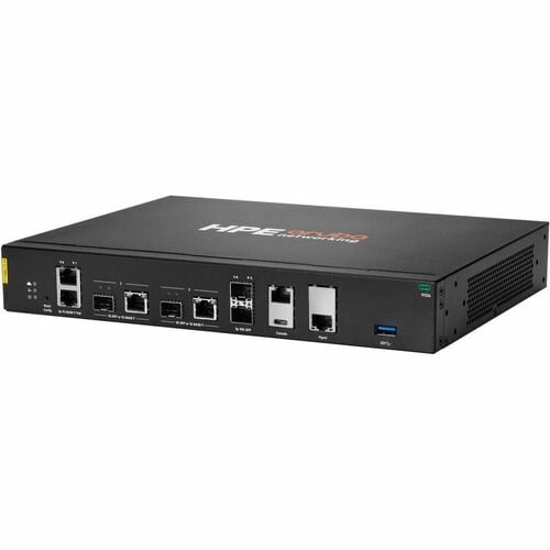 Aruba 9100 9106 Router - 4 Anschlüsse - 3 RJ-45 Port(s) - 1 WAN Port(s) - PoE Ports - Management-Port - 4 SFP (Mini-GBIC) 