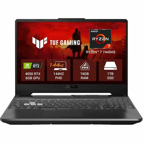 TUF Gaming A16 FA607 FA607NUG-RL189WS 40.64 cm (16") Rugged Gaming Notebook - Full HD Plus - 144 Hz - AMD Ryzen 7 7445HS -