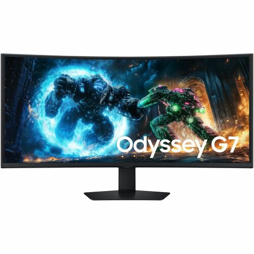 Samsung Odyssey G7 S40FG750EU 40 Zoll Klasse 5K2K WUHD Gekrümmter Bildschirm Gaming-LCD-Monitor - 21:9 Format - Schwarz - 