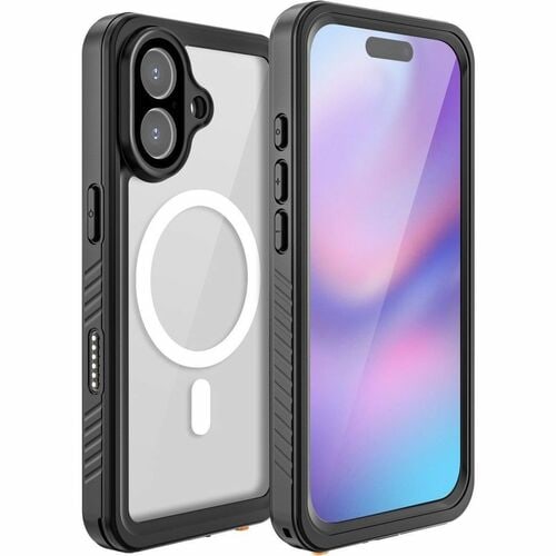4smarts Stark Robust Tasche Apple iPhone 17 Smartphone - Transparent, Schwarz - Gummi, Polycarbonat Körper - Wasserdicht, 