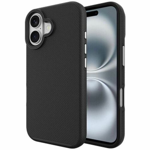 Just in Case Rugged Case for Apple iPhone 17 Smartphone - Texture - Black - Drop Resistant, Scratch Resistant, Bump Resist