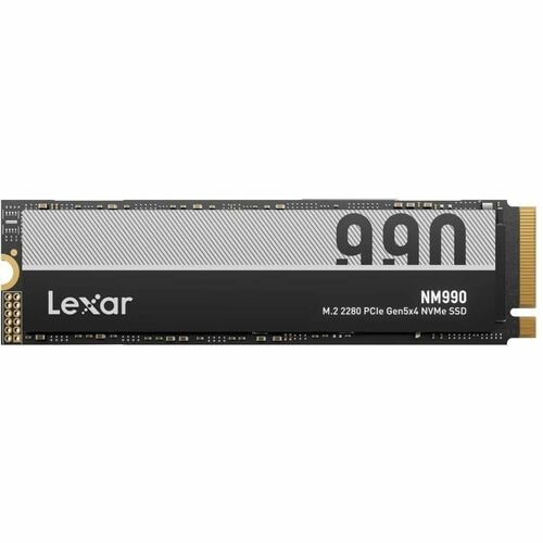 Lexar NM990 2 TB Solid State Drive - M.2 2280 Internal - PCI Express NVMe (PCI Express NVMe 5.0 x4) - Gaming Console, Note
