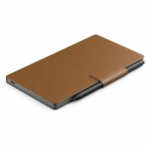 Remarkable Book Carrying Case (Folio) Digital Notepad - Brown - Dust Proof - Leather Body - 7.9" Height x 4.4" Width x 0.5