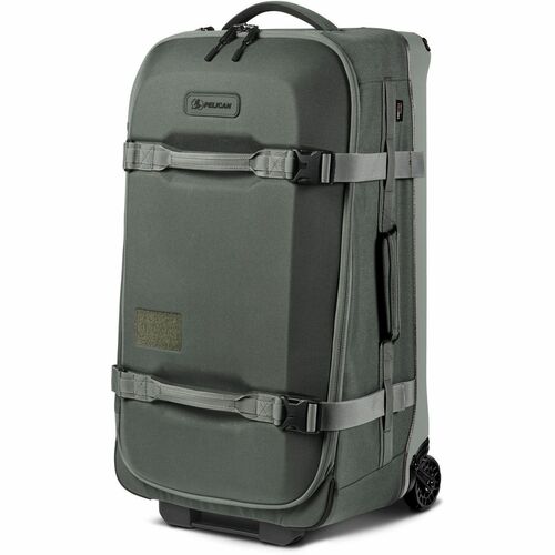 Pelican Aegis Travel/Luggage Case (Rolling Duffel) Travel - Charcoal - Weather Resistant - Cordura Body - Handle, Telescop