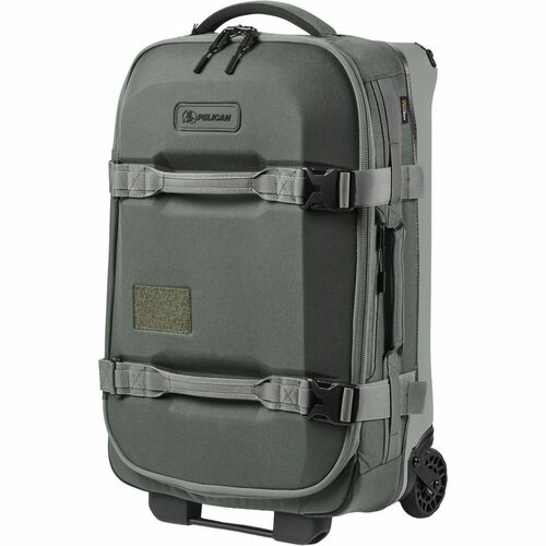 Pelican Aegis Travel/Luggage Case (Rolling Duffel) Travel - Charcoal - Weather Resistant - Cordura Body - Handle, Telescop