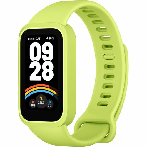 Xiaomi Smart Band 9 Active Smart Band - Green Case Color - Green Band Color - Thermoplastic Polyurethane (TPU) Band Materi