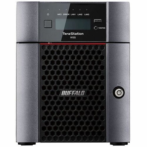 BUFFALO TeraStation WS5420DN 4-Bay Windows Server IoT 2025 Desktop NAS 32TB (4x8TB) HDD Included TAA Compliant - Intel Ato