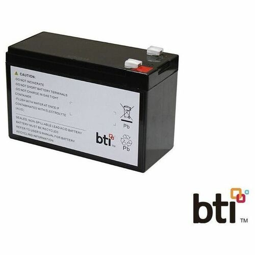 BTI RB1270B-BTI 12V 1-CELL LEAD ACID UPS BATTERY FOR CYBERPOWER RB1270B - Compatible OEM: RB1270B Model: CYBERPOWER AVRG75