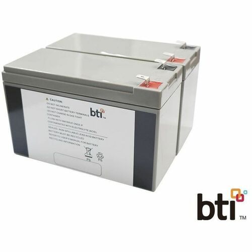 BTI RB1290X2-BTI 12V 2-CELL LEAD ACID UPS BATTERY FOR CYBERPOWER RB1290 - Compatible OEM: RB1290X2 Model: CYBERPOWER BRG13