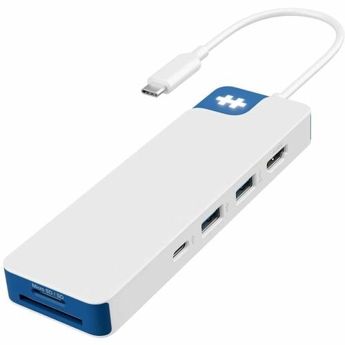 HyperDrive HyperDrive Flex HD4102BUGL 8 Anschluss(e) USB-Typ C Docking Station für Monitor, Notebook, Festplatte, Tastatur