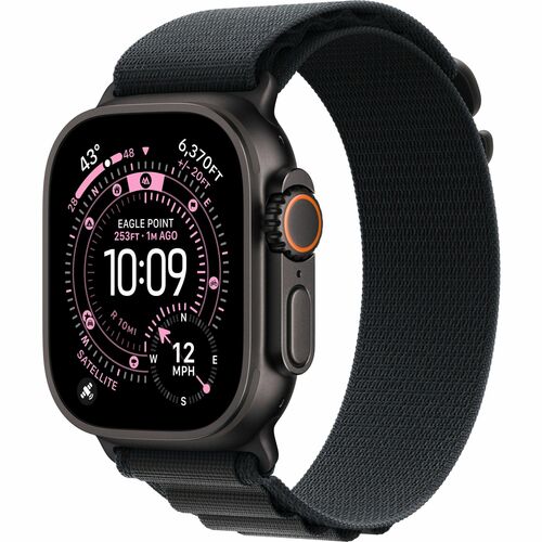 Apple Watch Ultra 3 - 49 mm - 44 mm - Electrical Heart Sensor, Optical Heart Rate Sensor, Temperature Sensor, Depth Sensor