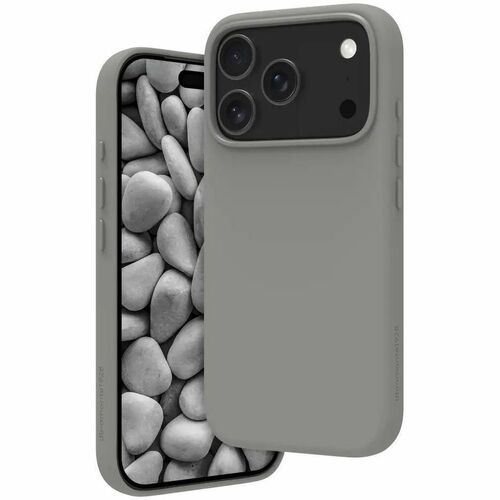 dbramante1928 ApS Roskilde Case for Apple iPhone 17 Pro Smartphone - River Stone - Soft-touch - Stain Resistant, Scratch R